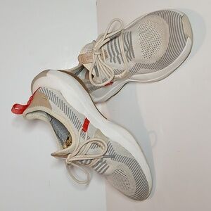 SOREL Women's Explorer Defy Low-Top Lace-Up Sneakers Sea Salt Size 8M